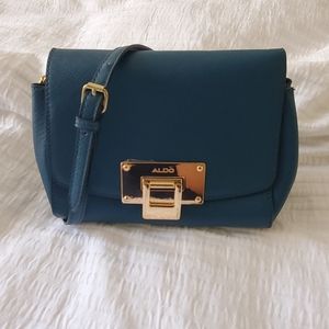 Aldo teal mini crossbody
